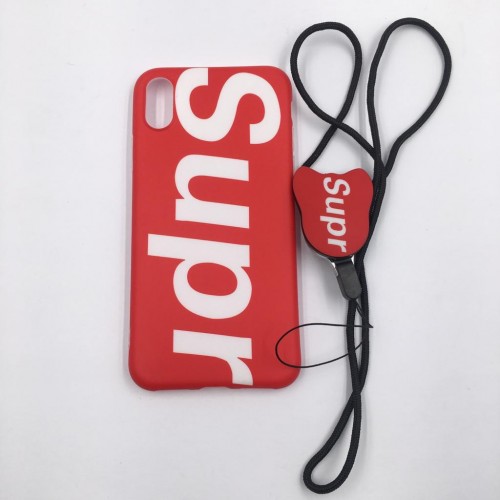 Supreme Red White iPhone cover 